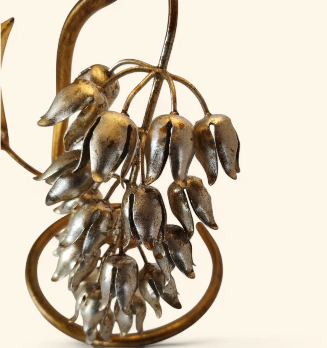 "Wisteria" lamp by Hans Kögl / Maison Jansen, 1960s-1970s