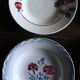 6 Art Deco deep plates Marinette Juliette Digoin Sarreguemines Badonv