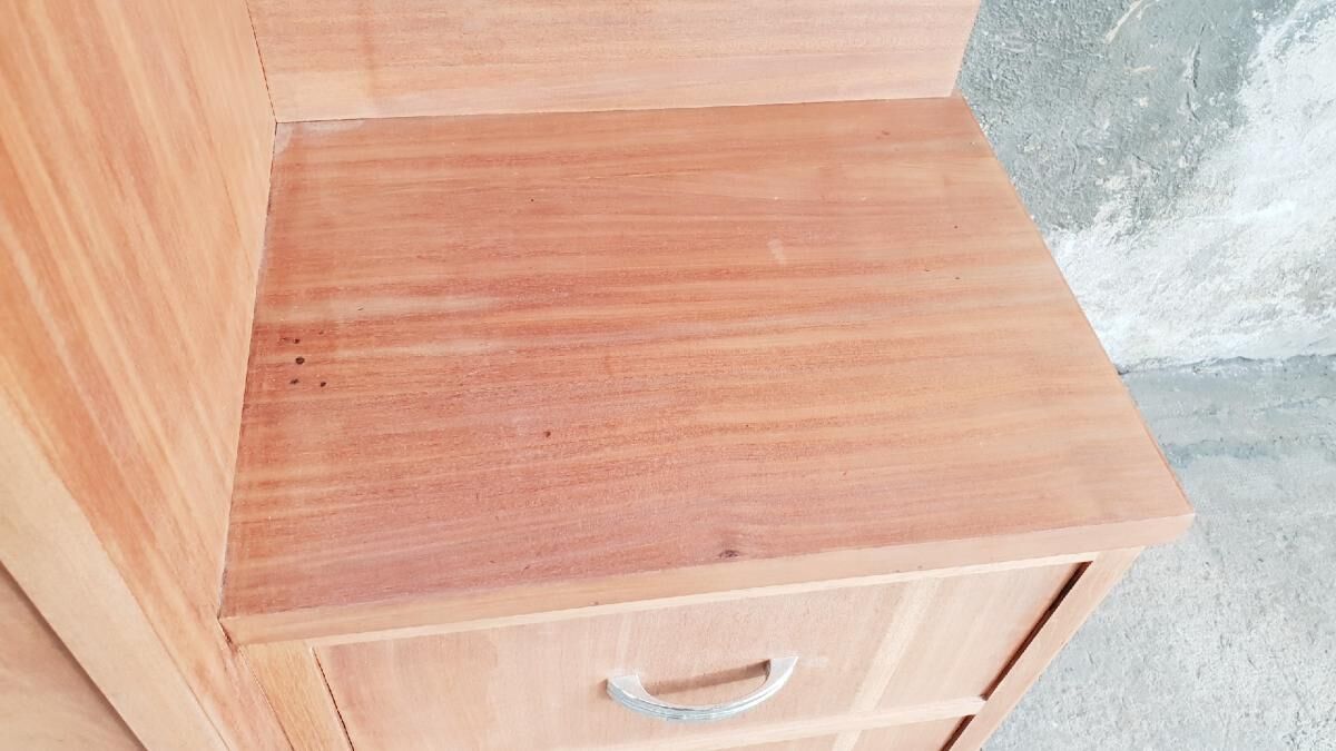 Vintage asymmetrical wardrobe