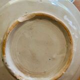 Earthenware plates with carp pattern