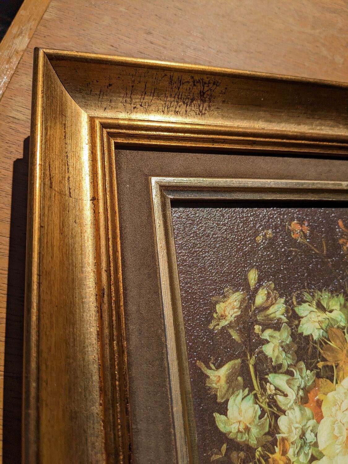 Painting of flowers by R. Ruysch