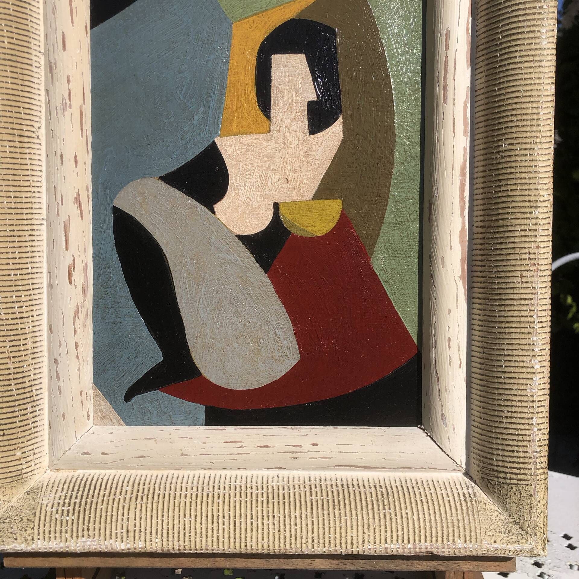 Cubist painting