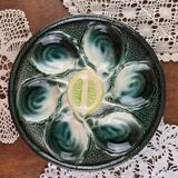 Oyster plate – St Clément – emerald green