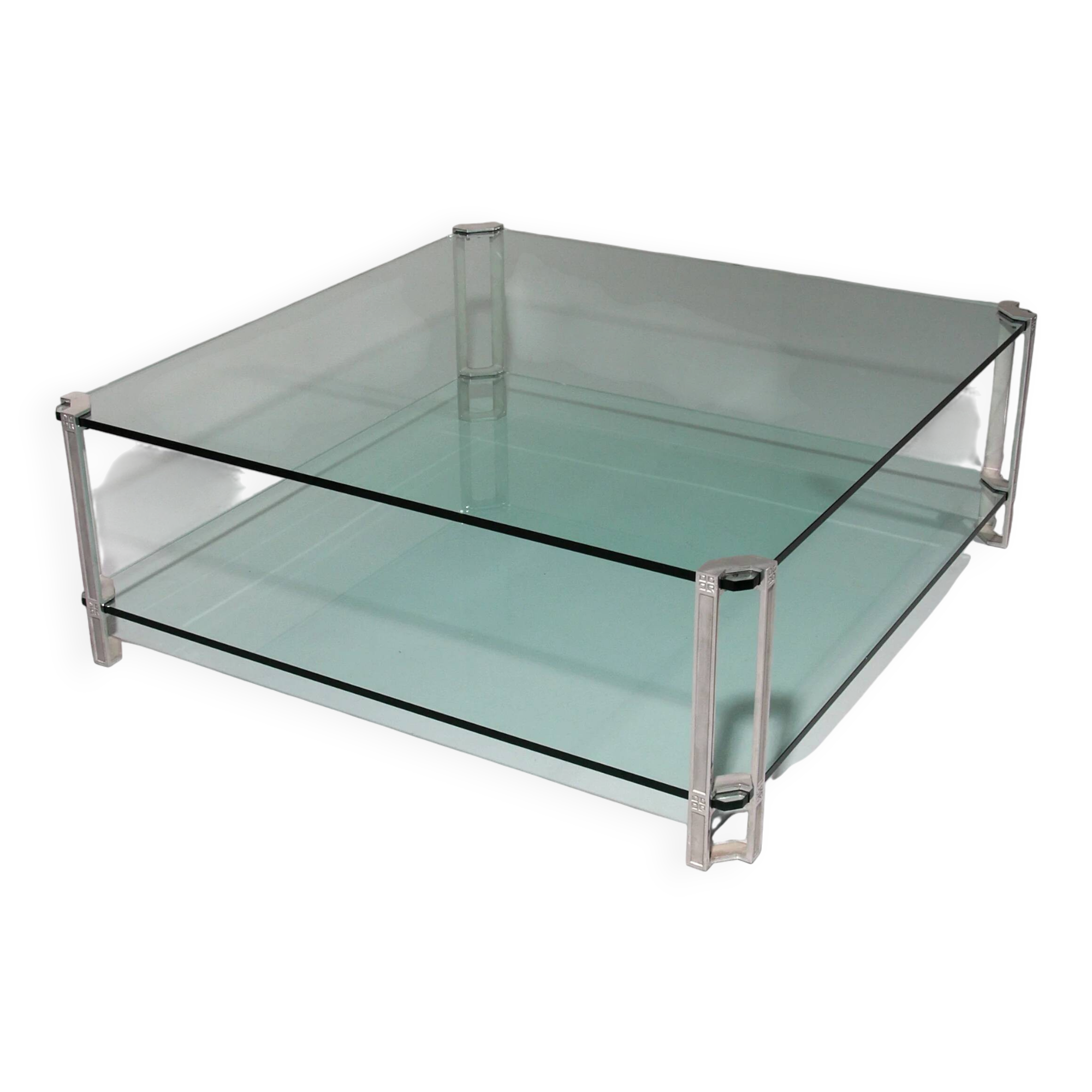 Large coffee table by Peter Ghyczy, model T24 (120x120x45)
