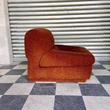 Paire de chauffeuses vintage