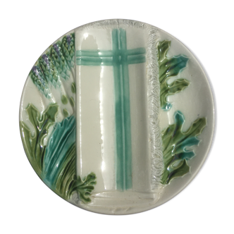 Asparagus plate in dabbling