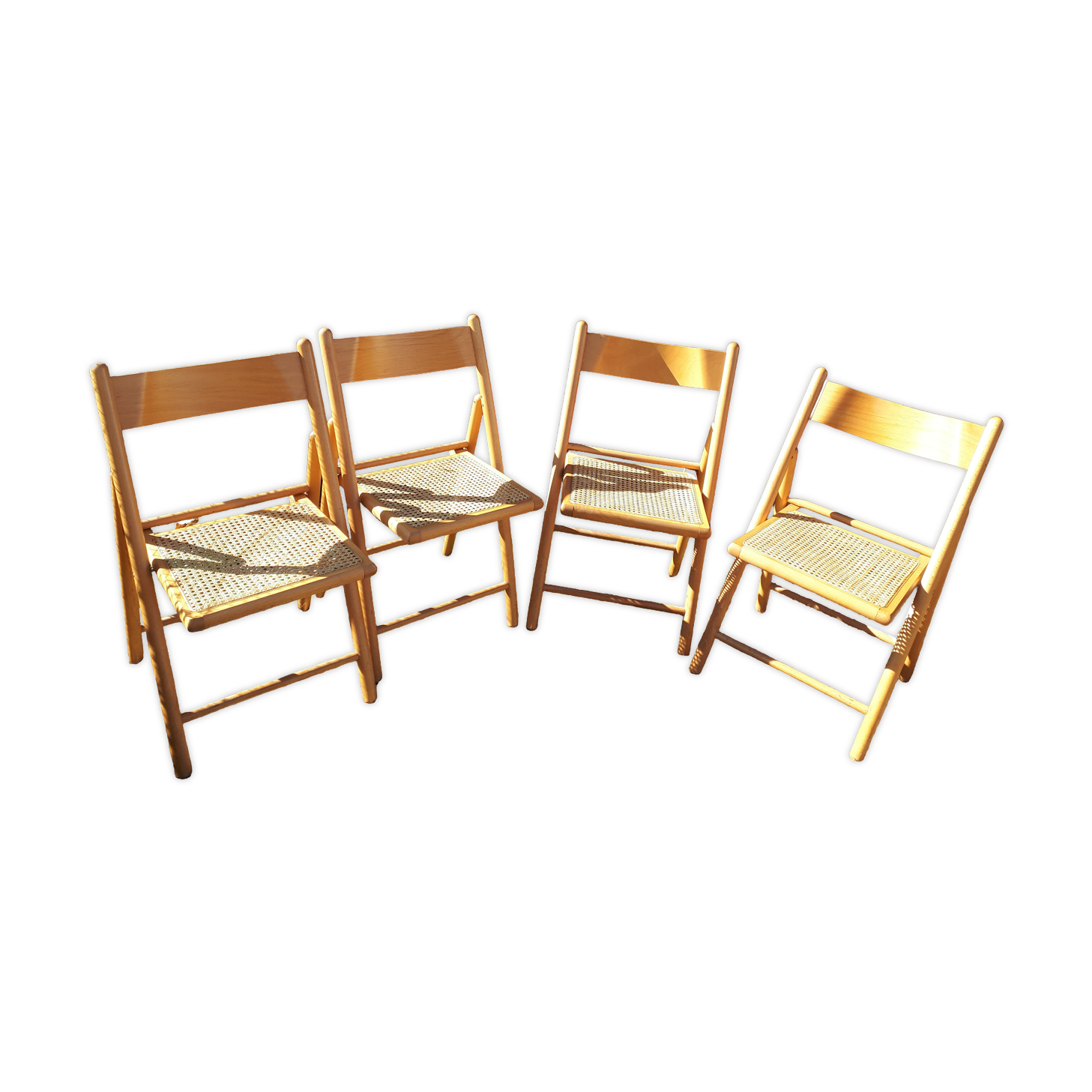 FOLDING CHAIRS CANNEES X 4