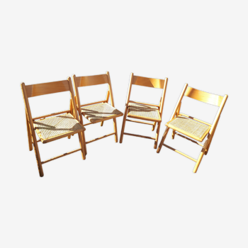 FOLDING CHAIRS CANNEES X 4