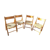 FOLDING CHAIRS CANNEES X 4
