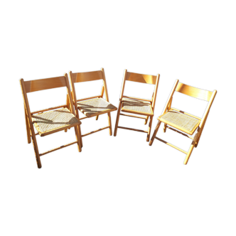 FOLDING CHAIRS CANNEES X 4