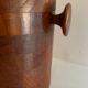 Scandinavian ice bucket in MCM Denmark teak and its ice claws