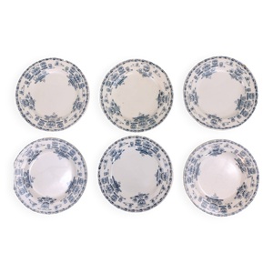 6 Assiettes à dessert