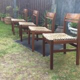 Vintage Scandinavian teak chairs