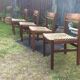 Vintage Scandinavian teak chairs