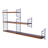 Vintage Danish beech shelf by Nisse Strinning for String, 1960s.