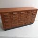Meuble de rangement 25 tiroirs antique