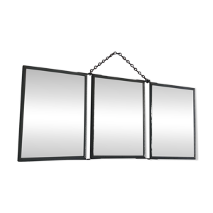 miroir vintage 1940 triptyque