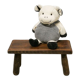 Wooden footrest