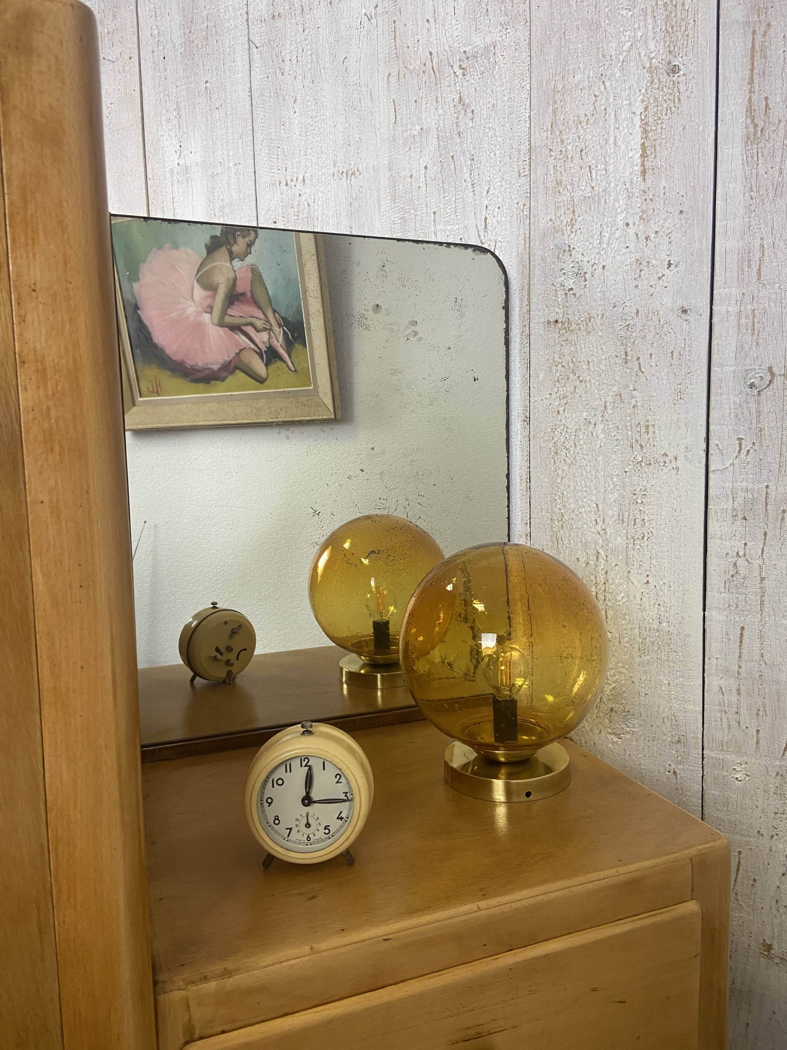 Asymmetrical wardrobe from the 1950s