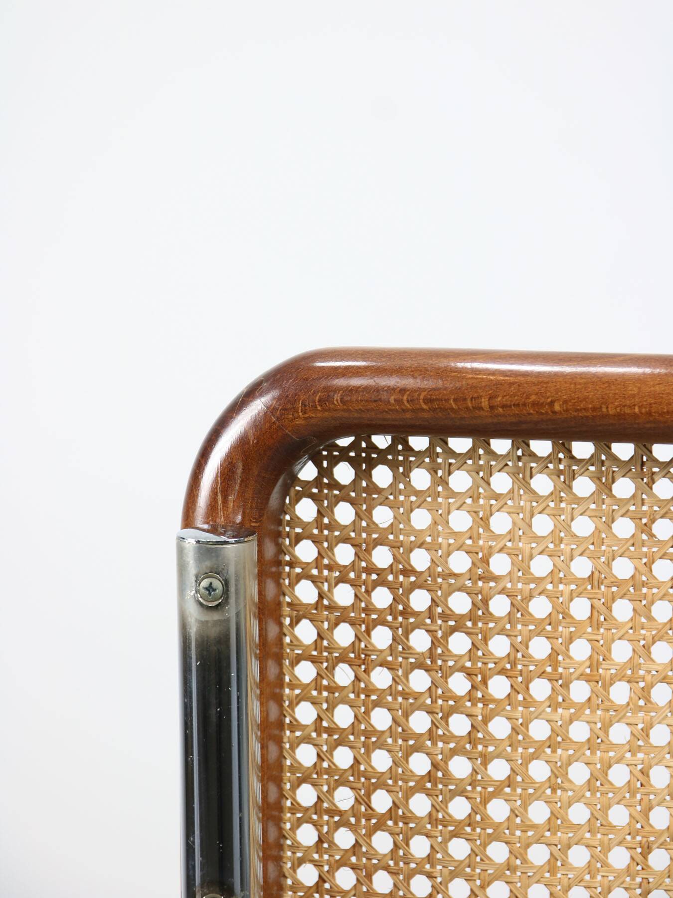 Chaise vintage marron B32 Cesca par Marcel Breuer, set de 2