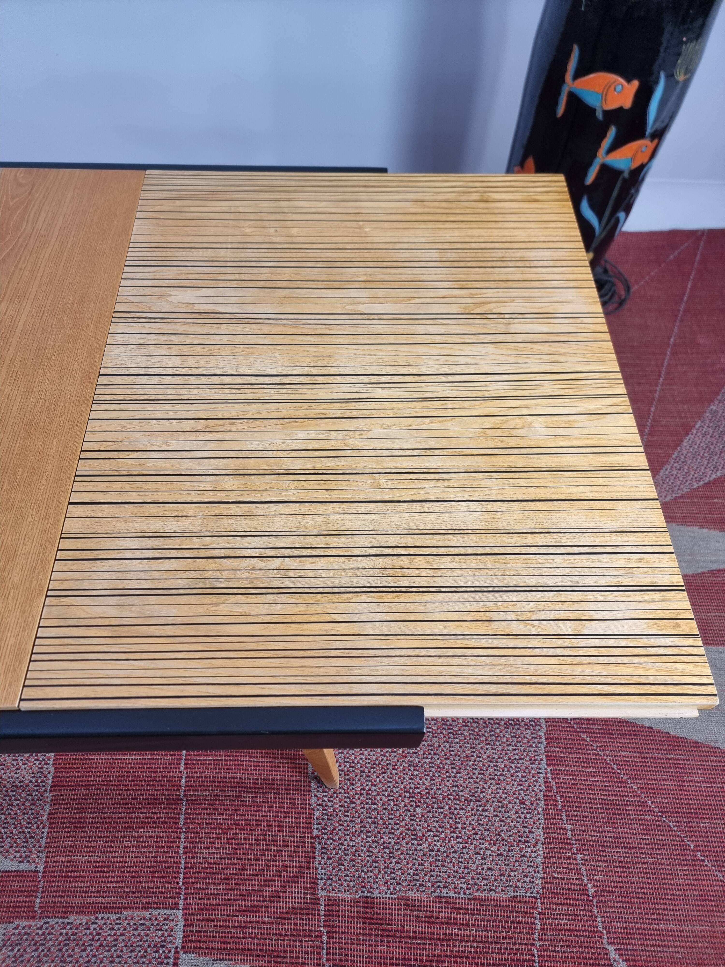 Vintage Dining Table in Ash, 1970s