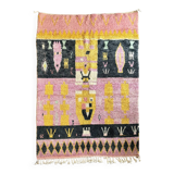 Large new purple Boujad Berber rug 165x270 cm