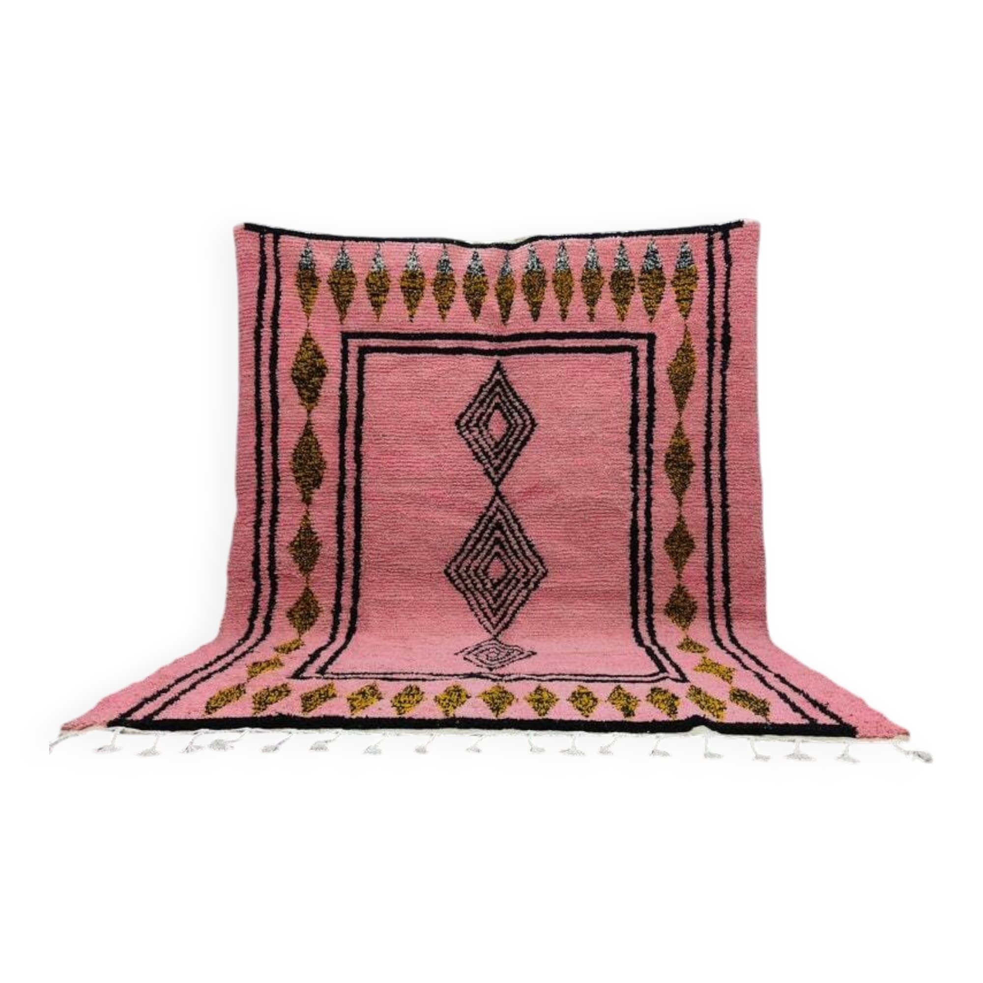 Large handmade wool rug 300x200cm