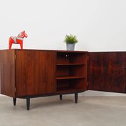 Meuble en palissandre, design danois, années 1970, fabriqué par Omann Jun
