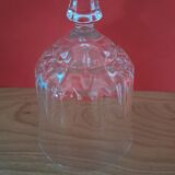 6 crystal water glasses from Arques, Germain model.