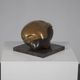Intriguing bronze sculpture by Jos van Vreeswijk, Netherlands, 20th century