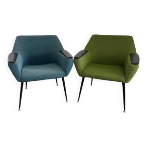 Paire de fauteuils cocktail