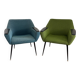 Pair of cocktail armchairs RDA 1960s
