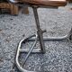 Vintage school desk in iron and wood