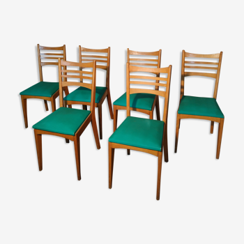 Lot de 6 chaises monobloc