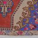 Tapis vintage noué à la main Oushak sku2586