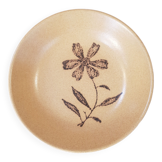 Set of 10 hollow stoneware plates