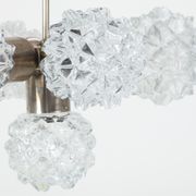 Cut-glass ceiling lamp from Kamenický Šenov, 70s