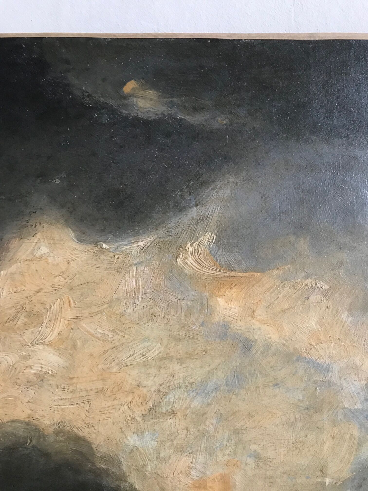 Marine - oil on canvas - English School XIX