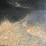 Marine - oil on canvas - English School XIX