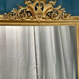 Grand miroir ancien XIXé haut 196x 112 cm superbe état
