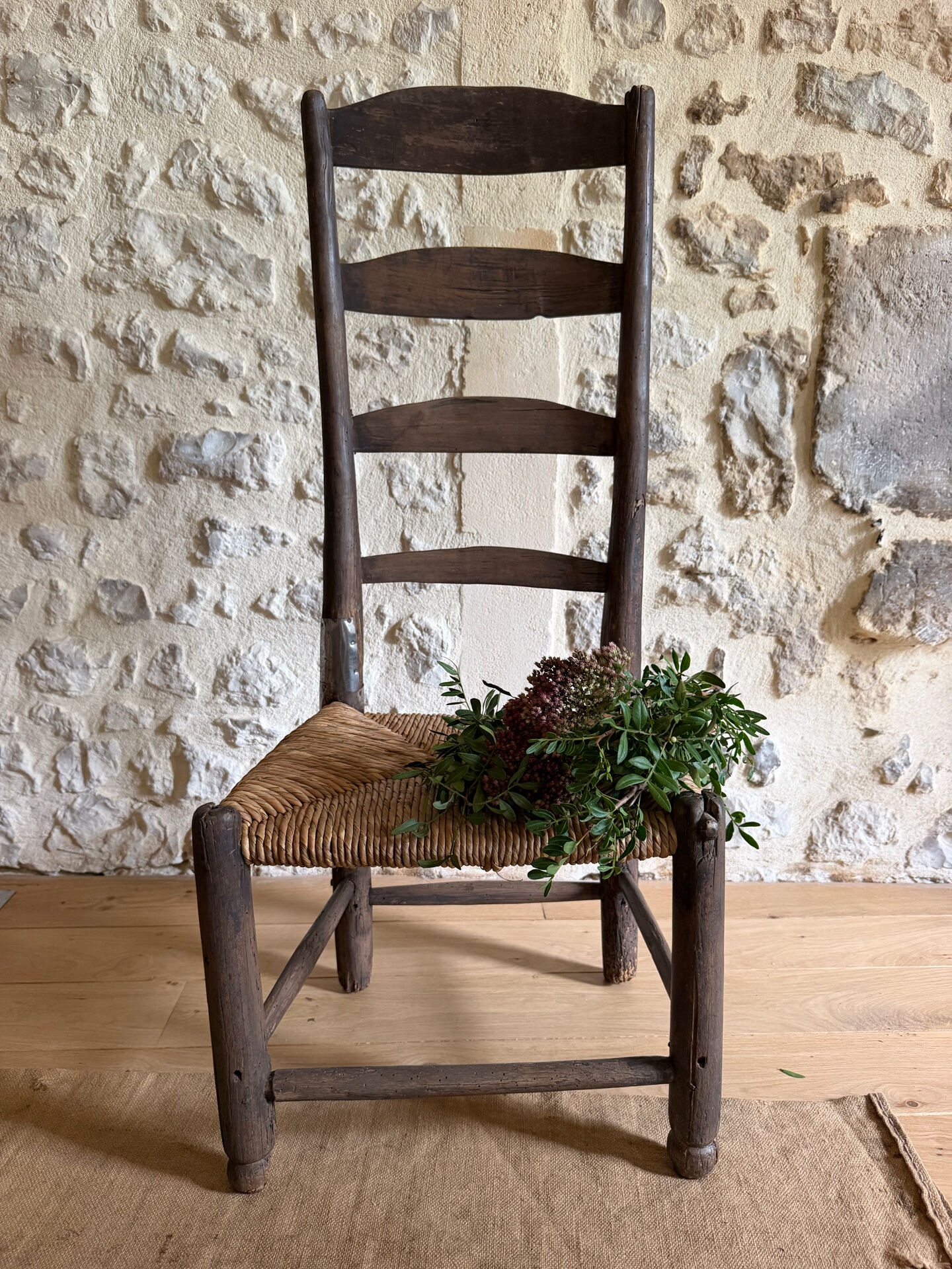 Brutalist popular art chair