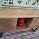 Hiba oak and industrial metal sideboard from La Redoute Interiors