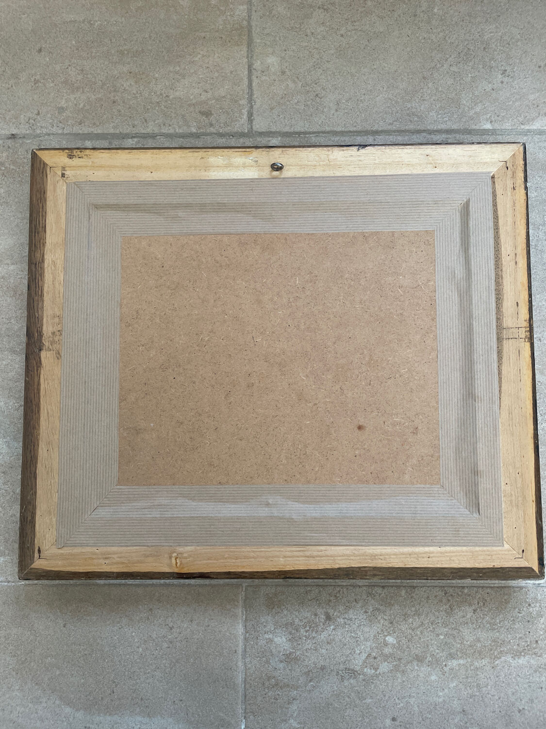 Table XIXth oil on cardboard signed A . Vincent