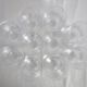 Set of 10 vintage Sèvres crystal glasses, 1970s