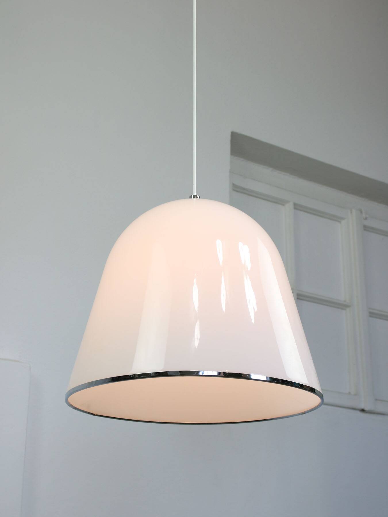 Large Space-age Kuala Pendant Lamp by Franco Bresciani for Guzzini, 1970s