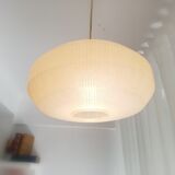 Danish modern mid-century 1950s glass ceiling lamp