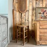 Wooden workshop stool