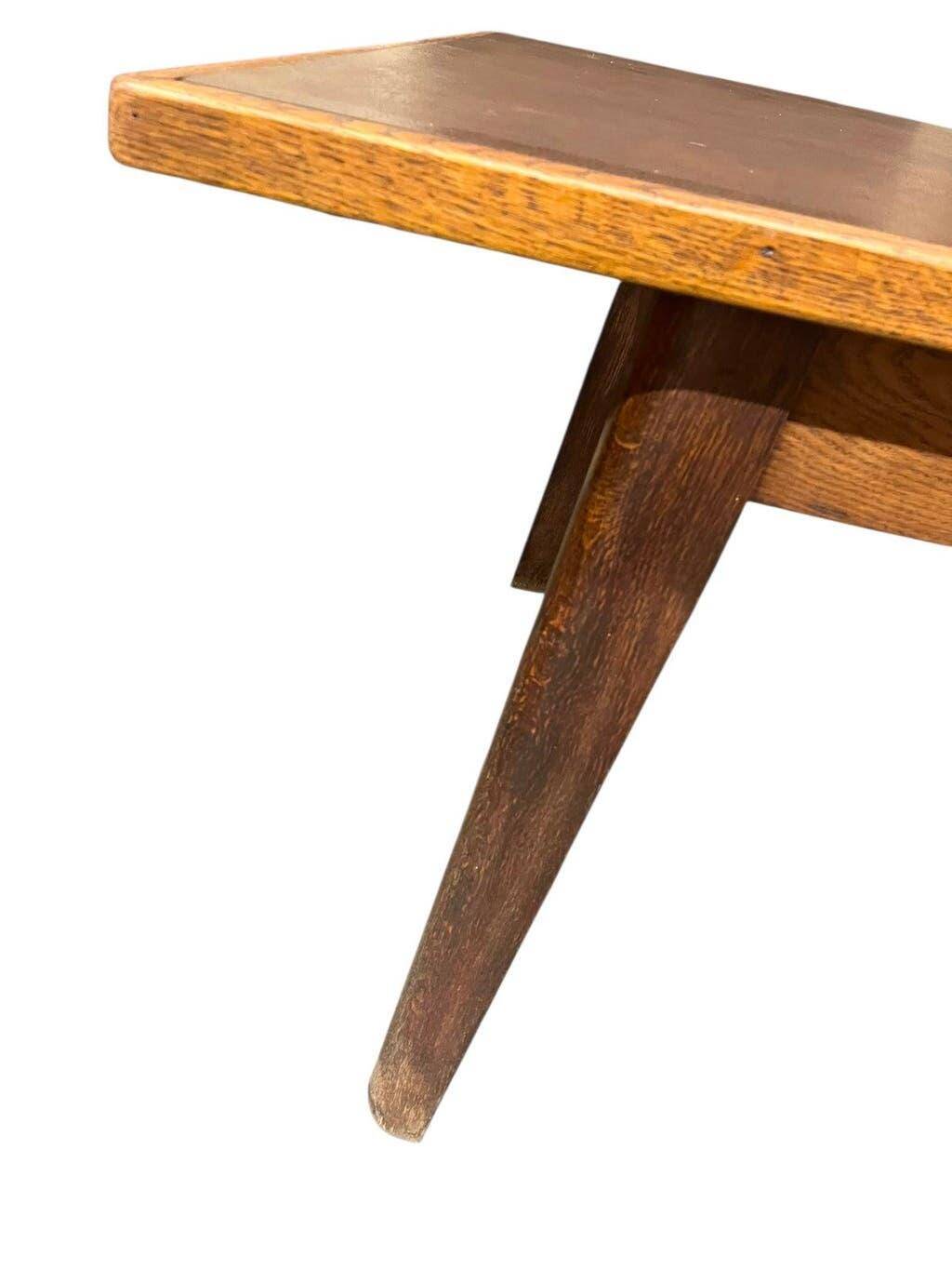 Table / table à manger vintage XL en bois