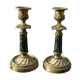 PAIR OF CANDLE HOLDERS XIXEME