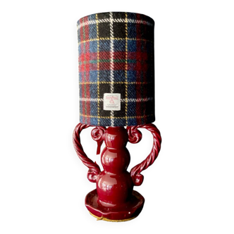 Ceramic "Tartan" lamp - 1960.
